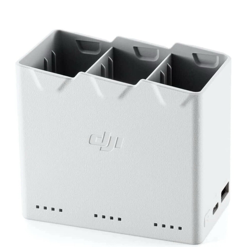 DJI Mini 3 Pro Two-Way Charging Hub Grey CHX162-30 3-Battery Charger Station